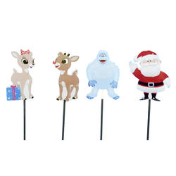 Rudolph The Red Nosed Reindeer 8 Prelit Pathway Markers At Menards