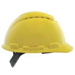 3M Yellow Vented Hard Hat With Pin Lock Adjustment At Menards