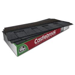 Atlas Castlebrook Black Shadow Architectural Roofing Shingles 32 8