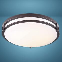 Patriot Lighting Gilda Ii Oil Rubbed Bronze Integrated Led Flush