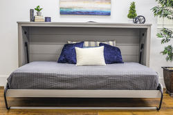 Create A Bed Adjustable Horzontal Full Murphy Bed Kit At Menards