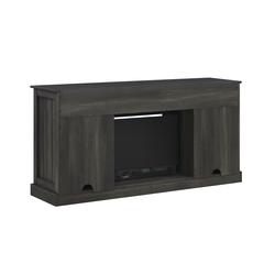 Whalen Wheatley Gray Aged Oak Electric Fireplace Entertainment