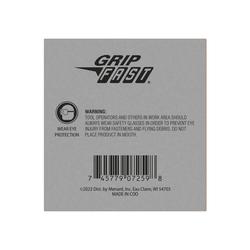 Grip Fast 16 Gauge 1 3 4 Electro Galvanized Straight Finish Nail