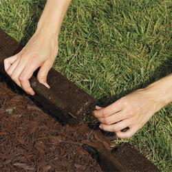 GroundSmart 4 Rubber Landscape Edging Brown At Menards