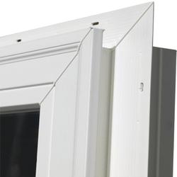 Jeld Wen Builders Series W X H Vinyl Double Hung Window With