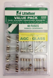 Littelfuse Automotive AGC Glass Fuse Kit 40 Piece At Menards