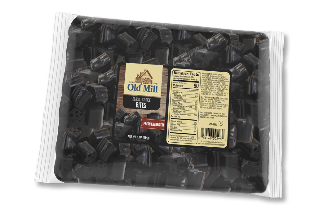 Old Mill Black Licorice Bites Fig App