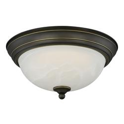 Patriot Lighting Payton Oil Rubbed Bronze Integrated Led Flush Mount