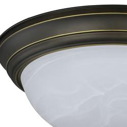 Patriot Lighting Payton Oil Rubbed Bronze Integrated Led Flush Mount