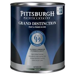 Pittsburgh Paints Stains Grand Distinction Interior Semi Gloss