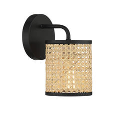 Savoy House Jaylar 1 Light Matte Black Sconce At Menards