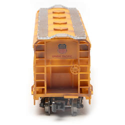 O Gauge Weathered Union Pacific Acf Bay Covered Hopper At Menards