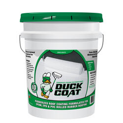 Duck Coat White Rubberized Roof Coating Gal At Menards