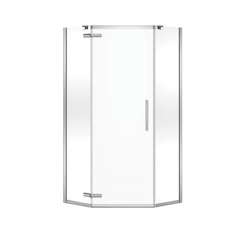 MAAX® Hana 40" Frameless NeoAngle Shower Enclosure at Menards®