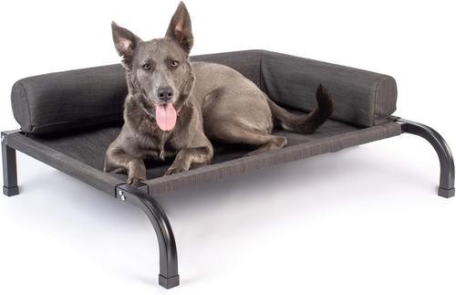 Elevated outdoor fashion dog bed