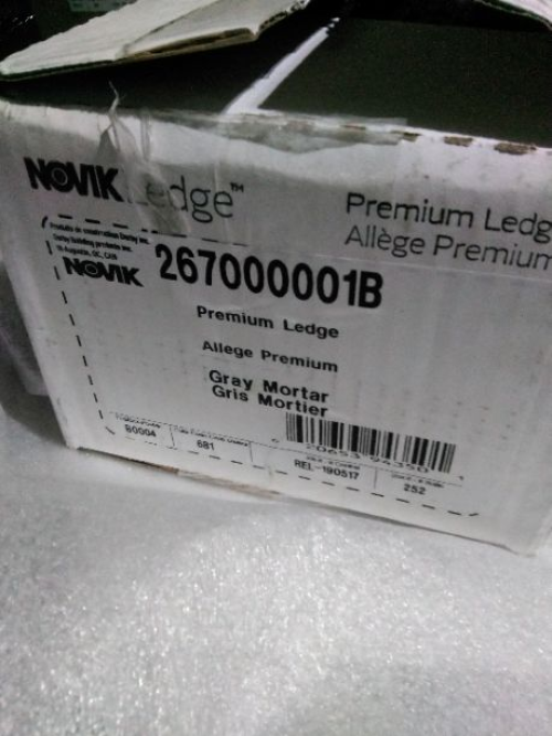 Novik® 10' Gray NovikStone™ Mortar Premium Ledge Novik® 10' Gray NovikStone™ Mortar Premium Ledge