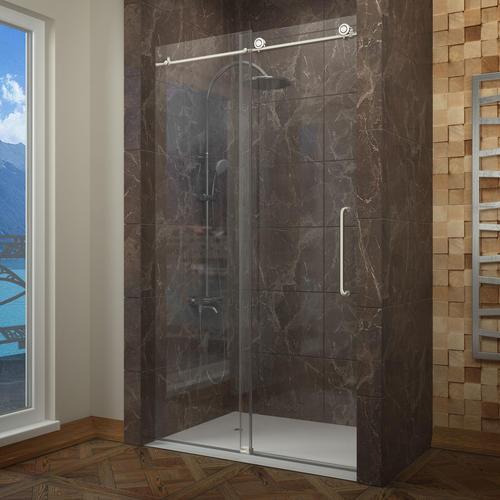 Padrona 48Wx76H BN Shower Door at Menards