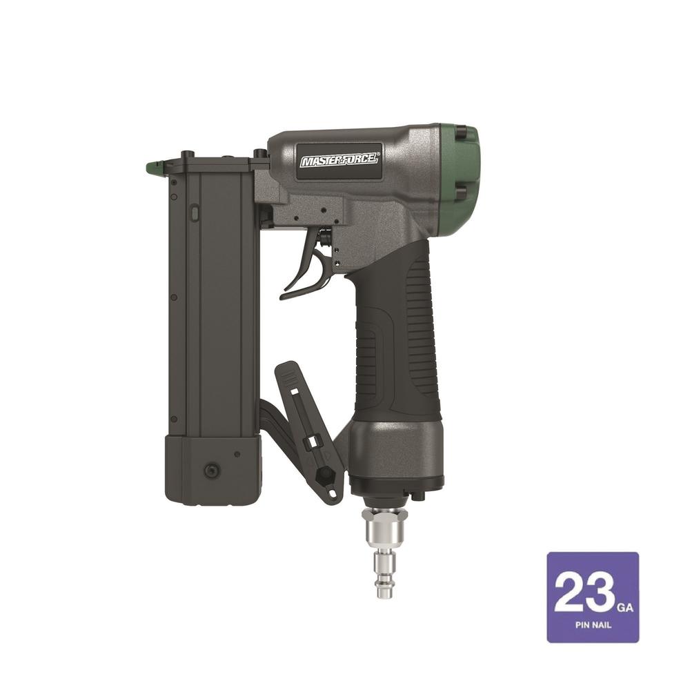 Pneumatic 23-Gauge 2 in. Cordless Micro Pin Nailer with Carry Case Pneumatic 23-Gauge 2 in. Cordless Micro Pin Nailer with Carry Case