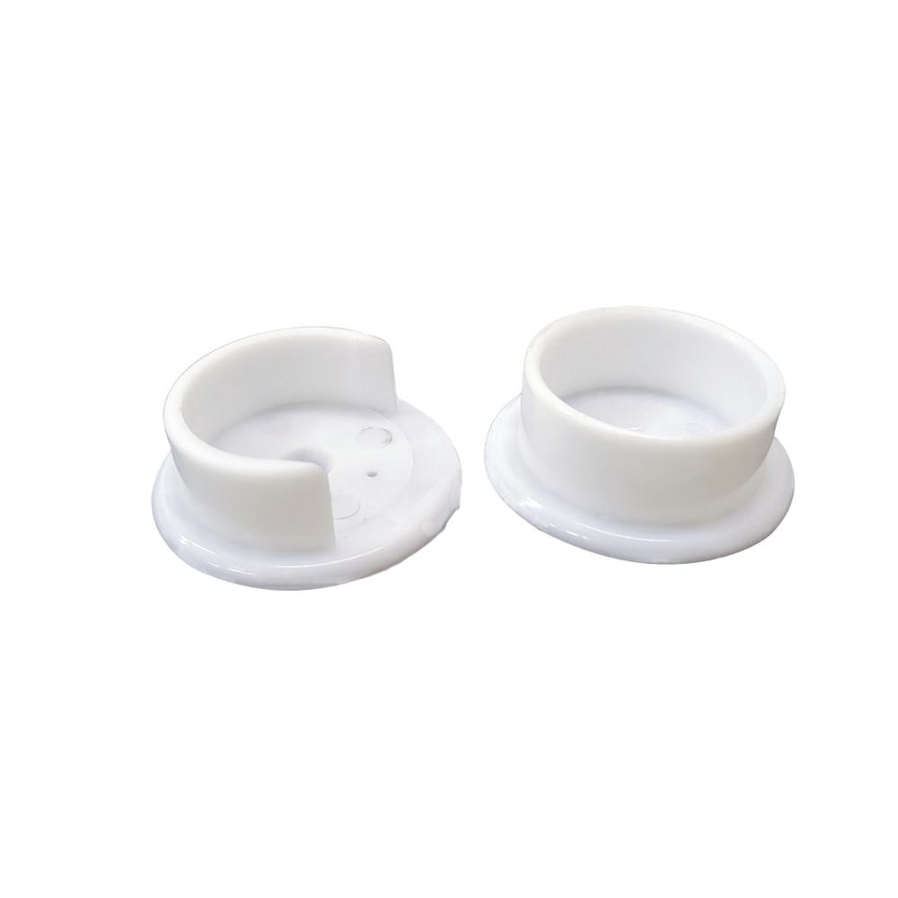 National Hardware 1-3/8 in. D Plastic Closet Rod Socket Set National Hardware 1-3/8 in. D Plastic Closet Rod Socket Set