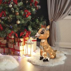 rudolph and clarice outdoor christmas decorations