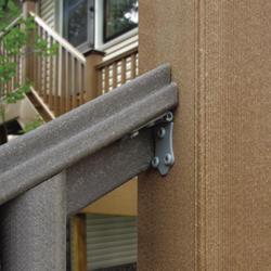 UltraDeck® Gray Pinnacle Stair Rail Brackets - 4 pk at Menards®
