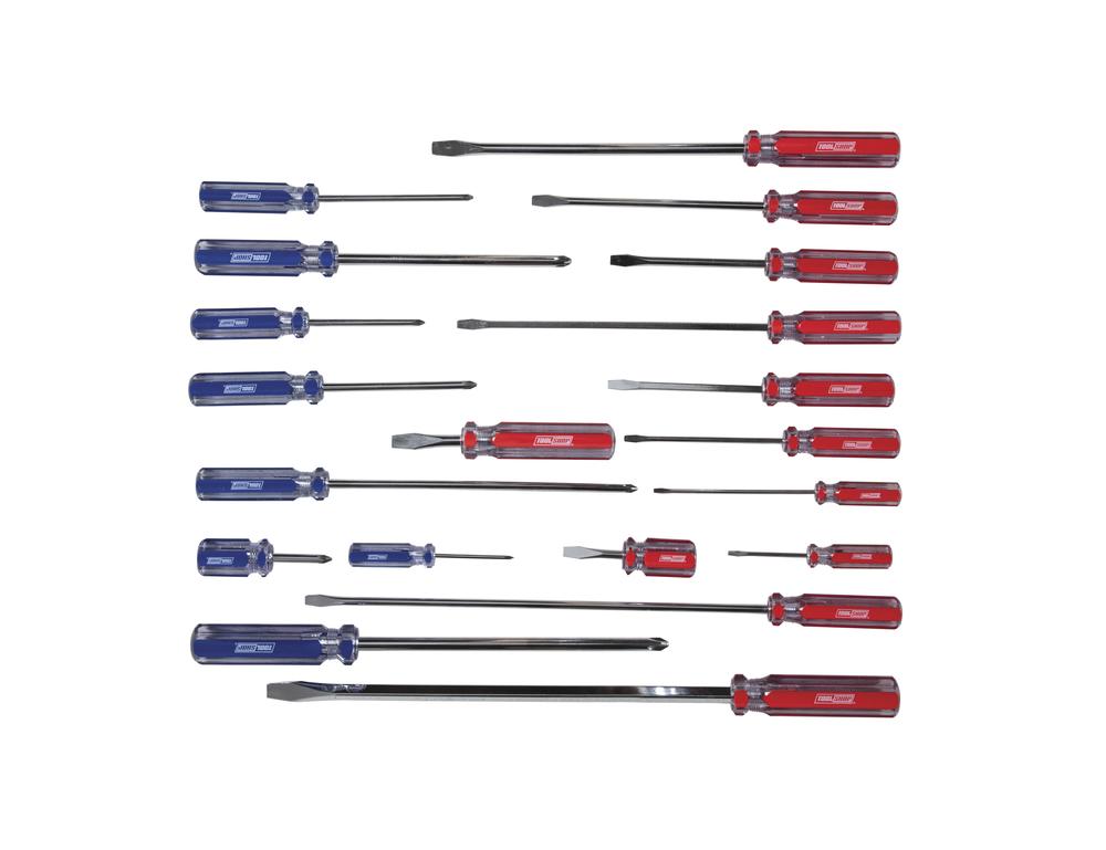 Milwaukee Screwdriver Set with Precision Screwdriver Set (20-Piece)