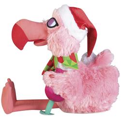 2 Pack Christmas Flamingo Plush Toys - 8 Inch Festive Stuffed Animals With Santa Hats