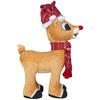 Rudolph® 20-1/4" Rudolph with Light Up Nose Holiday Greeter