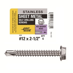 Grip Fast® #12 x 2-1/2