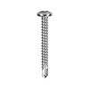 Grip Fast® #8 x 1" Stainless Steel Phillips Pan Self-Drilling Screw - 61 Count