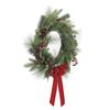 Enchanted Forest® 24'' Mixed Artificial Christmas Wreath with Berries, Pinecones & Bow