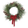 Enchanted Forest® 24'' Mixed Artificial Christmas Wreath with Berries, Pinecones & Bow
