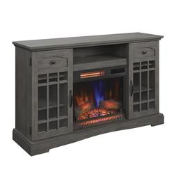 ChimneyFree® Hayden 54" Weathered Gray Electric Fireplace Entertainment Center