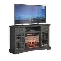 ChimneyFree® Hayden 54" Weathered Gray Electric Fireplace Entertainment Center