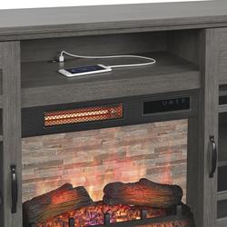 ChimneyFree® Hayden 54" Weathered Gray Electric Fireplace Entertainment Center