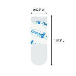3M Command™ Small Clear Refill Strips - 12 Pack at Menards®