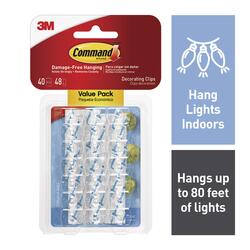 3M Command™ Clear Round Cord Clip - 4 Pack at Menards®