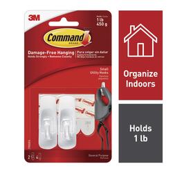 3M Command™ Small Wall Hook - 2 Pack at Menards®