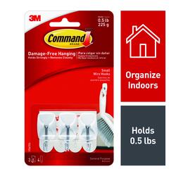 3M Command™ White Small Wire Wall Hook - 3 Pack at Menards®