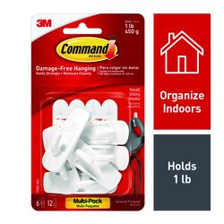 3M Command™ Small Wall Hook - 6 Pack at Menards®