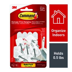 3M Command™ White Small Wire Wall Hook - 9 Pack at Menards®