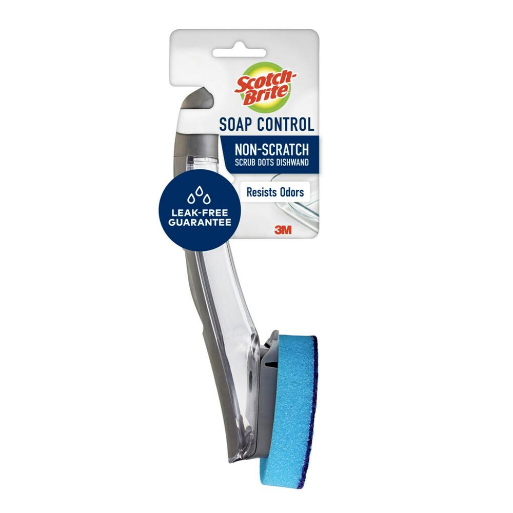 Scotch-Brite Soap Control Non-Scratch Dishwand - Thumbnail 2