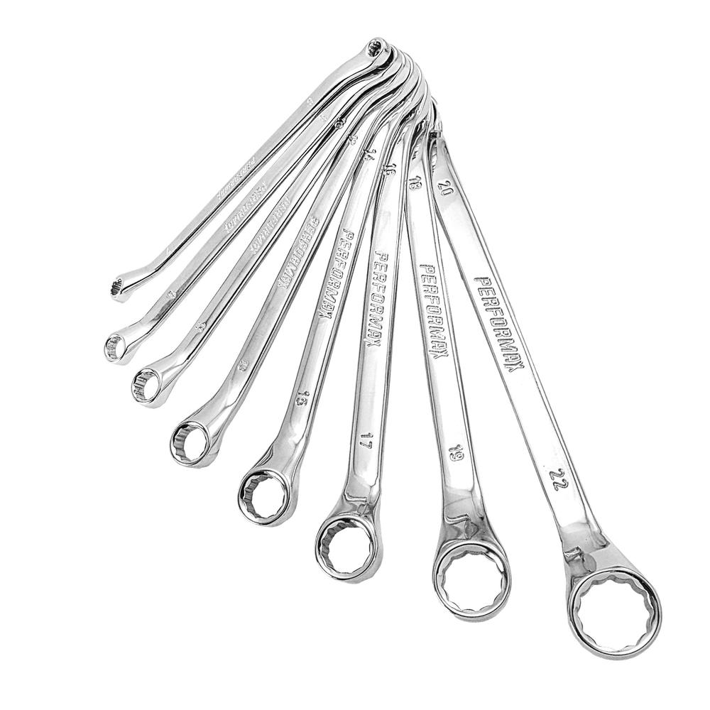Metric Offset Box Wrench Set, 8 Pc. Metric Offset Box Wrench Set, 8 Pc.