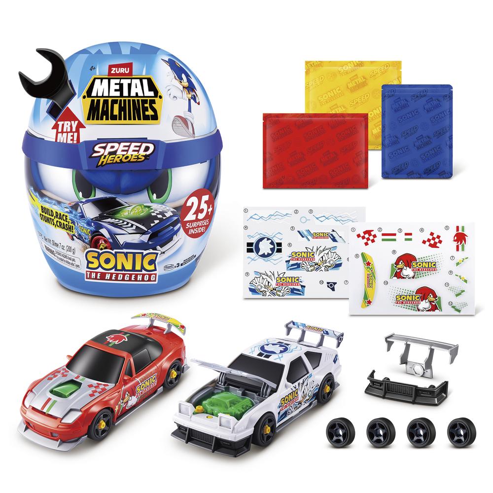 Zuru® Metal Machines® Speed Heroes™ Sonic The Hedgehog - Assorted