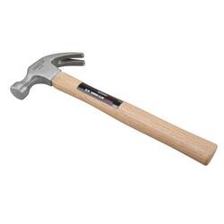 Performance Tool W1076 16 oz. Curved Claw Hammer 13-1/4 with Wood Handle