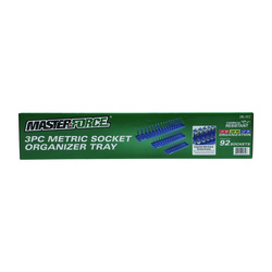 Masterforce® Blue 3-Piece Metric Socket Organizer Trays at Menards®