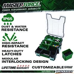 Masterforce® 6 Compartment Small Parts Organizer at Menards®