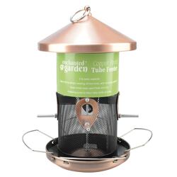 Good Directions Copper and Brass Lighthouse Bird Feeder – Extra-Large 5 lb.  Seed Capacity BF302VB - The Home Depot