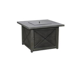 Backyard Creations® Naples Nook Square Propane Gas Fire Pit Table at ...