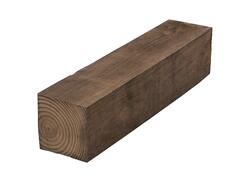 6 in x 6 in x 8 ft Rough Redwood-Tone Pressure-Treated Timber 161377 -  The Home Depot